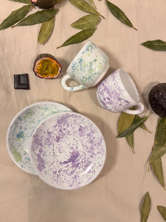 Espressotasse mit Unterteller ICHNUSA