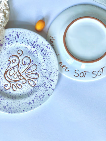 Breakfast plate ICHNUSA