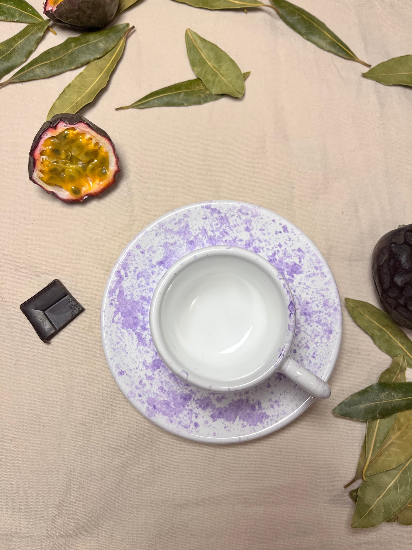 Espressotasse mit Unterteller ICHNUSA
